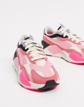 Puma RS-X3 Puzzle Bijele - Ženske Tenisice | 48291PWKY